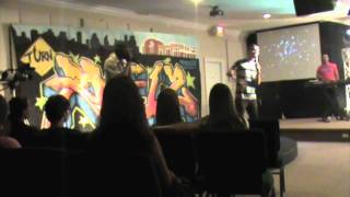 E. Daniel Performing to Reveille`s Beat Box! South Florida!