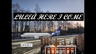 I travelled to north Sweden