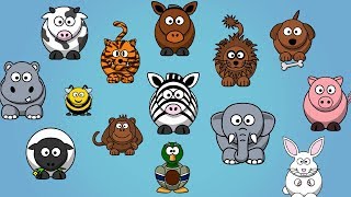 Animal Sound Songs for Children | Learn Sounds of Animals | Kids Learning Videos