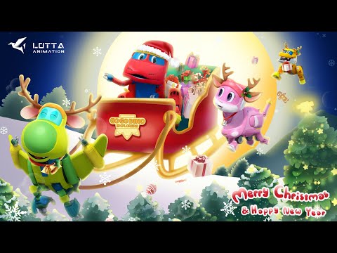 ️ GOGODINO’s Best Winter Adventures Dinosaur Christmas Christmas Song Dinosaur Robot Toys