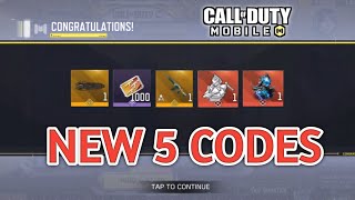 *NEW* CODM NEW REDEEM CODES JANUARY 2025 | CALL OF DUTY MOBILE LEGENDARY REDEEM CODES COD MOBILE