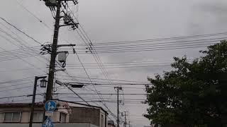 ウェザーリポート動画0712「雨のやみ間の曇り空」@鳥取市　6時24分頃