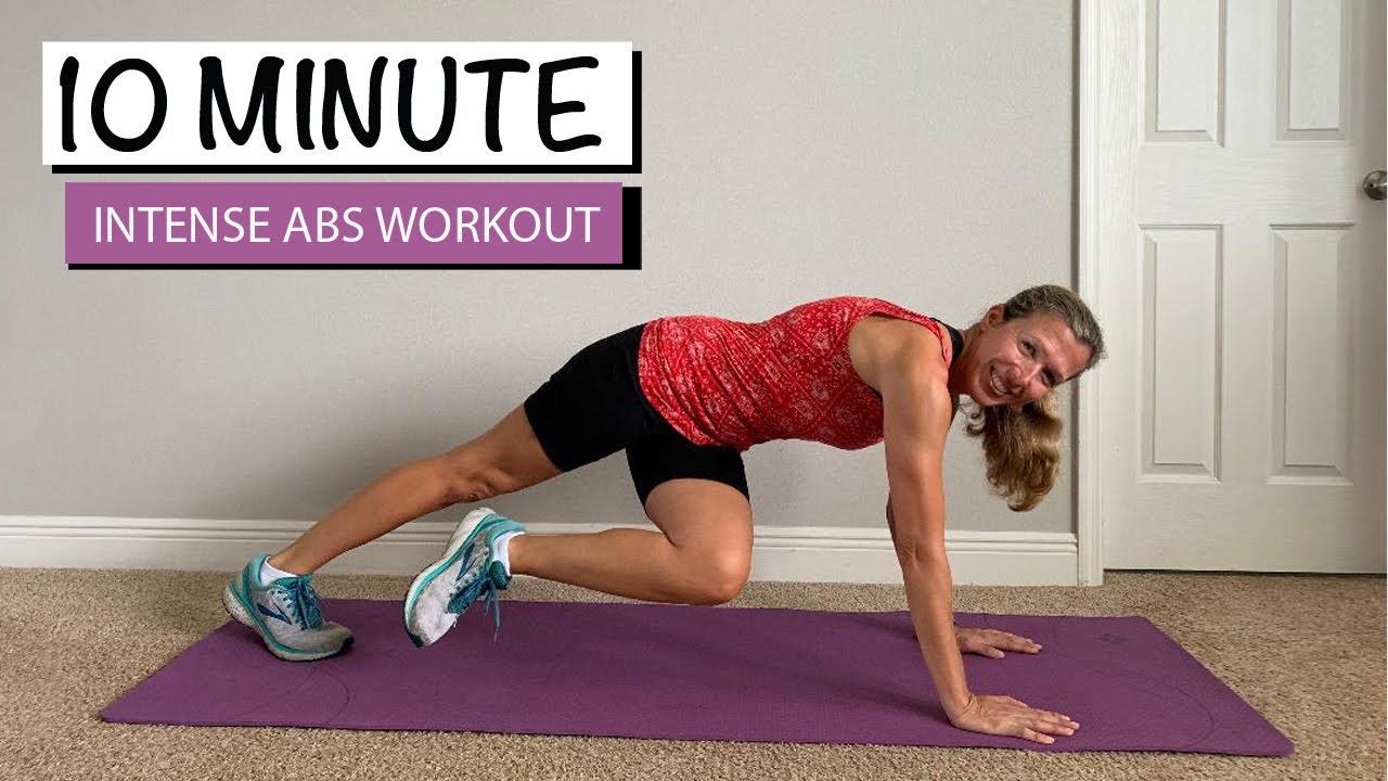 10 Minute Intense Abs Workout Youtube