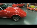 1978 corvette s match great condition red black seven hills motorcars