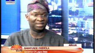 Terror Feeds on Fear, Panic And Publicity -- Fashola. Pt1