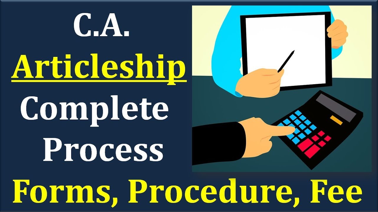 How To Register For Ca Articleship Complete Procedure Youtube