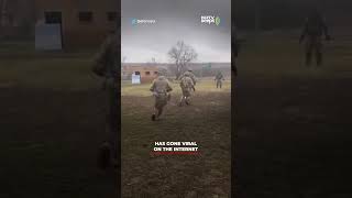 Viral Video Of Ukrainian Soldiers Playing Football Delights The Internet