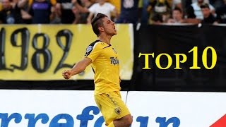 V. PLATELLAS TOP10 GOALS WITH AEK