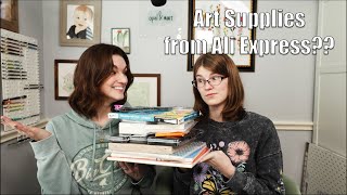 Ali Express Haul - Art supplies from Ali Express????