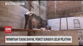 Permintaan Tukang Banyak, Pemkot Surabaya Gelar Pelatihan