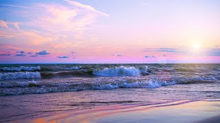 Beautiful Relaxing Piano Music and Ocean Wave Sounds for Sleeping and Meditation