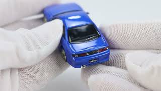 Tarmac Works 1:64 VERTEX Silvia S14 Blue Metallic Official collaboration (T64G-018-BL)