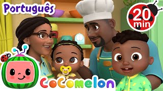 Música do Café da Manhã 🍳🍞| Cocomelon 🍉😁 | Moonbug Kids | Músicas Infantis em Português