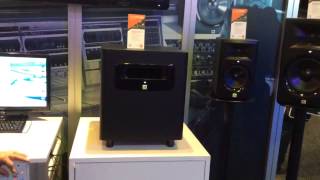 Winter NAMM 2014 JBL 3 Series Studio Monitors and LSR310S Subwoofer