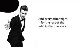 Justin Timberlake   Not a Bad Thing Lyrics