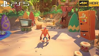 Crash Bandicoot 4: It's About Time (PS5) 4K 60FPS HDR Gameplay - (PS5 Version)