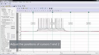 Neuronal Action Potential Analysis : pCLAMP 11 Tutorial