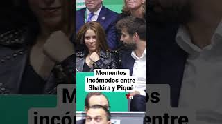 Resurgen imágenes de desencuentros entre Shakira y Piqué.