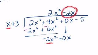 Dividing (w/Placeholder) Polynomials Algebraically