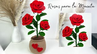 Tutorial Rosas para Maceta💜Mayelin Ros