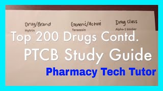 Top 200 drugs Part 3 | PTCB Exam Prep