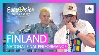 Windows95man - No Rules! | Finland 🇫🇮 | National Final Performance | Eurovision 2024