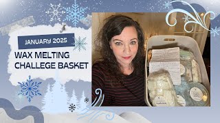 January Wax Melting Challenge Basket #waxcommunity #meltingbasket #scentsy #teddybees