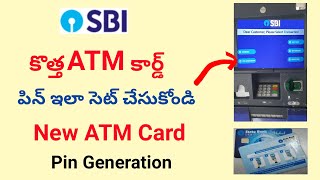 sbi atm card pin generation/SBI atm pin generation/how to create sbi new atm card pin/sbi debit card