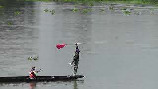 บรรยากาศการแข่งเรือ เทศบาลกุดชมภู