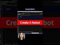 Create a Robot in Python Coding #python #coding #pythonforbeginners