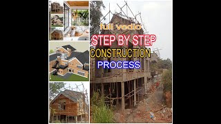 Villa construction process #hills station villas #villas design #villa construction full process