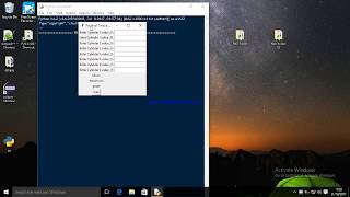 How to convert PythonTkinter GUI to .exe using pyinstaller_python 3.6.2