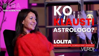 Astrologė Lolita Verdi laidoje \