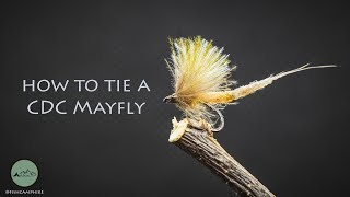 Fly tying with Andrew Herkes - How to tie a CDC Mayfly