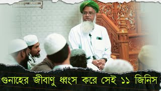 গুনাহের জারম ধ্বংস করে সেই ১১ জিনিস - শায়খ ড. মুশতাক আহমদ