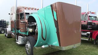 VARY NICE 2000 Peterbilt 379 Truck At Clifford Truck Show 2023