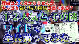 競馬検証【よく見る連番決着。やっぱり人気馬の隣の馬は買い！】