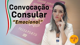 Se você foi Convocado no Consulado Italiano de São Paulo ou quase, este vídeo é para você!