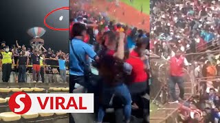 Sabah FC fans resort to hooliganism after JDT loss