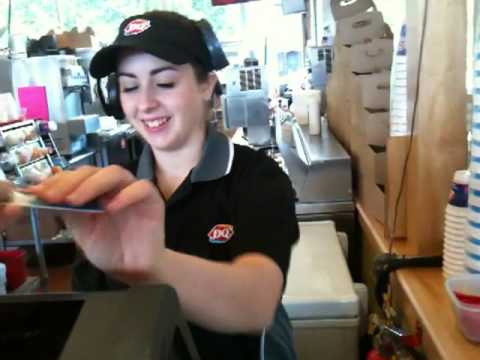 Carly @ Dairy Queen - YouTube