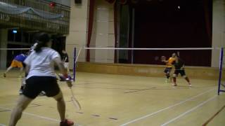 XD詹勝傑/張怡芸vs尤春柏/陳惠君(20161218FUMA Badminton Club)