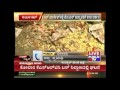 bangalore bbmp mayor angry with the garbage littered all over k.r.market