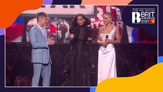 Celeste collects her BRITs Rising Star Award | The BRIT Awards 2020