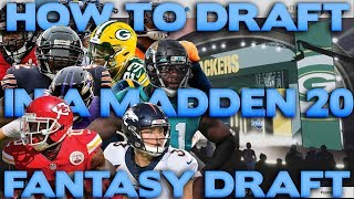 This is How to Draft The Perfect Team In A Fantasy Draft Franchise Updated! Madden 20 Fantasy Draft