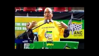 ANC won't settle for less than two thirds majority: Zuma