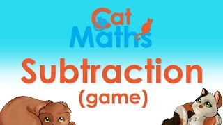 Cat Maths: Subtraction game (Cat adoption)