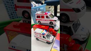 救急車のミニカー走る！緊急走行！坂道走行テスト Ambulance minicar runs on a slope with sirens sounding!