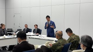 福岡市長 高島宗一郎　避難所での温かい食事プロジェクト　キックオフミーティングに出席しました。