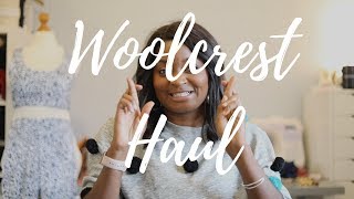 LONDON FABRIC HAUL- WOOLCREST TEXTILES- THIS PLACE IS AMAZING!