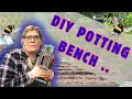 How to make a potting bench with decking